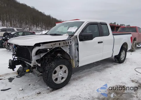 2021 Ford F-150 Xl из США, поврежденный, VIN 1FTFX1E57MFD10987